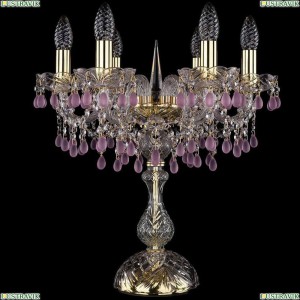 1410L/6/141-47/G/V7010 Настольная лампа Bohemia Ivele Crystal (Богемия), 1410