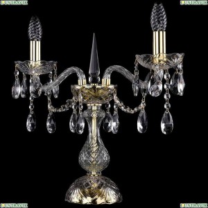 1413L/2/141-39/G Настольная лампа Bohemia Ivele Crystal (Богемия), 1413