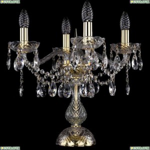 1413L/4/141-39/G Настольная лампа Bohemia Ivele Crystal (Богемия), 1413