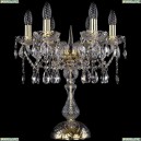 1413L/6/141-47/G Настольная лампа Bohemia Ivele Crystal (Богемия), 1413