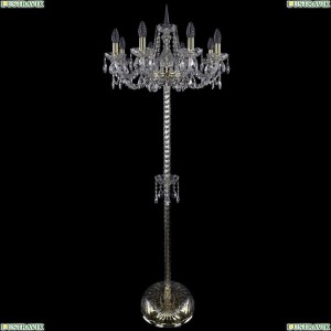 1402T2/8/195-160/G Торшер Bohemia Ivele Crystal (Богемия), 1402