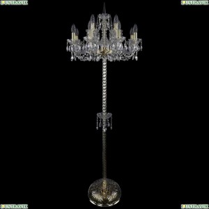 1402T2/8+4/195-165/G Торшер Bohemia Ivele Crystal (Богемия), 1402