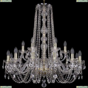1402/12+6/300/h-90/G Подвесная люстра Bohemia Ivele Crystal (Богемия), 1402
