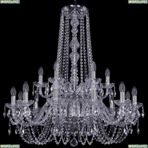 1402/12+6/300/h-91/2d/Ni Подвесная люстра Bohemia Ivele Crystal (Богемия), 1402