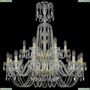 1402/12+6/300/XL-91/2d/G Подвесная люстра Bohemia Ivele Crystal (Богемия), 1402