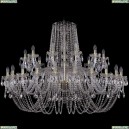 1402/24+12/530/G Подвесная люстра Bohemia Ivele Crystal (Богемия), 1402