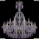 1410/12+6/300/XL-95/G/V7010 Хрустальная подвесная люстра Bohemia Ivele Crystal
