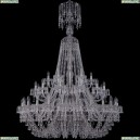 1410/24+12+6/460/XL-175/2d/Ni/V0300 Подвесная люстра Bohemia Ivele Crystal (Богемия), 1410