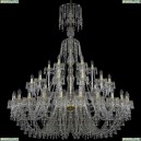 1410/24+12+6/530/XL-167/G/V0300 Подвесная люстра Bohemia Ivele Crystal (Богемия), 1410
