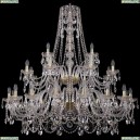1411/16+8+4/460/2d/G Подвесная люстра Bohemia Ivele Crystal (Богемия), 1411