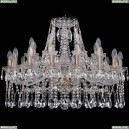 1413/16+8/300/Pa Подвесная люстра Bohemia Ivele Crystal (Богемия), 1413