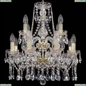 1413/8+4/165/2d/G Подвесная люстра Bohemia Ivele Crystal (Богемия), 1413