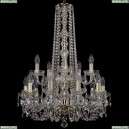 1402/10+5/195/h-80/2d/G Подвесная люстра Bohemia Ivele Crystal (Богемия), 1402