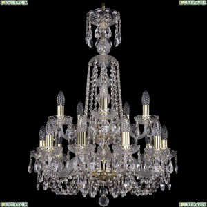 1402/10+5/195/XL-81/2d/G Подвесная люстра Bohemia Ivele Crystal (Богемия), 1402