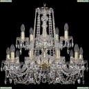 1402/10+5/240/2d/G Подвесная люстра Bohemia Ivele Crystal (Богемия), 1402
