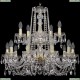 1402/10+5/240/2d/G Подвесная люстра Bohemia Ivele Crystal (Богемия), 1402