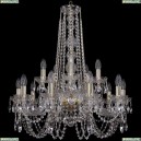 1402/10+5/240/h-75/G Подвесная люстра Bohemia Ivele Crystal (Богемия), 1402