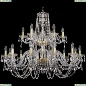 1402/12+6/360/2d/G Подвесная люстра Bohemia Ivele Crystal (Богемия), 1402