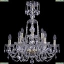 1402/6+3/195/XL-64/G Подвесная люстра Bohemia Ivele Crystal (Богемия), 1402