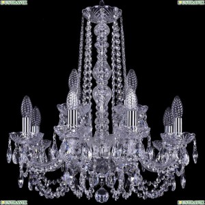 1402/8+4/195/h-60/Ni Подвесная люстра Bohemia Ivele Crystal (Богемия), 1402