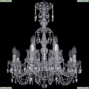 1402/8+4/195/XL-64/Ni Подвесная люстра Bohemia Ivele Crystal (Богемия), 1402