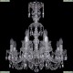 1402/8+4/195/XL-64/Ni Подвесная люстра Bohemia Ivele Crystal (Богемия), 1402