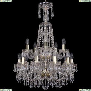 1403/10+5/195/XL-84/2d/G Подвесная люстра Bohemia Ivele Crystal (Богемия), 1403