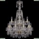 1403/10+5/195/XL-84/2d/G Подвесная люстра Bohemia Ivele Crystal (Богемия), 1403