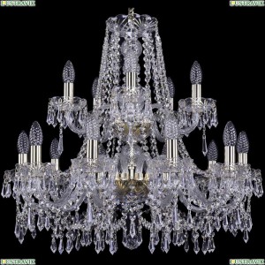1403/10+5/240/2d/G Подвесная люстра Bohemia Ivele Crystal (Богемия), 1403
