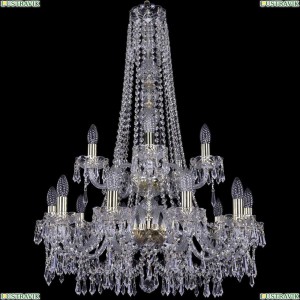 1403/10+5/240/h-92/2d/G Подвесная люстра Bohemia Ivele Crystal (Богемия), 1403