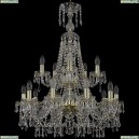 1403/10+5/240/XL-92/2d/G Подвесная люстра Bohemia Ivele Crystal (Богемия), 1403
