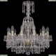 1403/12/195/XL-65/G Подвесная люстра Bohemia Ivele Crystal (Богемия), 1403