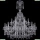 1403/12+6/300/XL-100/2d/Ni Подвесная люстра Bohemia Ivele Crystal (Богемия), 1403