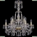 1403/6+3/195/XL-65/G Подвесная люстра Bohemia Ivele Crystal (Богемия), 1403