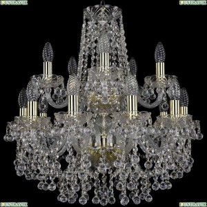 1409/10+5/195/2d/G Подвесная люстра Bohemia Ivele Crystal (Богемия), 1409