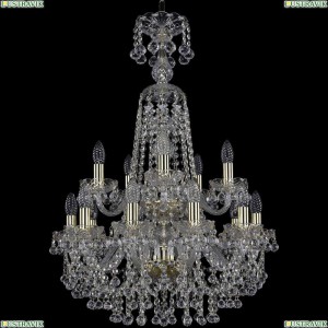 1409/10+5/195/XL-83/2d/G Подвесная люстра Bohemia Ivele Crystal (Богемия), 1409