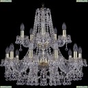 1409/10+5/240/2d/G Подвесная люстра Bohemia Ivele Crystal (Богемия), 1409
