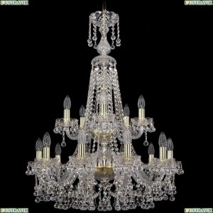 1409/10+5/240/XL-91/2d/G Подвесная люстра Bohemia Ivele Crystal (Богемия), 1409