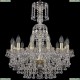 1409/12/195/XL-68/G Подвесная люстра Bohemia Ivele Crystal (Богемия), 1409