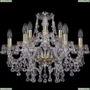 1409/6+3/195/G Подвесная люстра Bohemia Ivele Crystal (Богемия), 1409