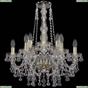 1409/6+3/195/h-63/G Подвесная люстра Bohemia Ivele Crystal (Богемия), 1409