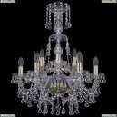 1409/6+3/195/XL-68/G Подвесная люстра Bohemia Ivele Crystal (Богемия), 1409