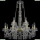 1409/8+4/240/h-77/G Подвесная люстра Bohemia Ivele Crystal (Богемия), 1409