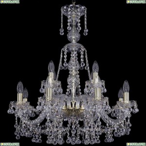 1409/8+4/240/XL-76/G Подвесная люстра Bohemia Ivele Crystal (Богемия), 1409