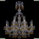 1410/8+4/195/XL-66/Pa/V1003 Подвесная люстра Bohemia Ivele Crystal (Богемия), 1410