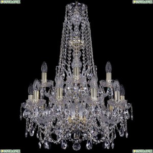 1411/10+5/195/XL-80/2d/G Подвесная люстра Bohemia Ivele Crystal (Богемия), 1411