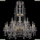 1411/10+5/240/XL-86/G Подвесная люстра Bohemia Ivele Crystal (Богемия), 1411