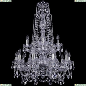 1411/10+5/240/XL-94/2d/Ni Подвесная люстра Bohemia Ivele Crystal (Богемия), 1411