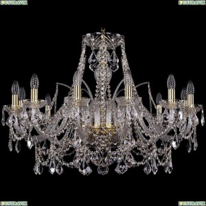 1411/12/300/G/Leafs Подвесная люстра Bohemia Ivele Crystal (Богемия), 1411