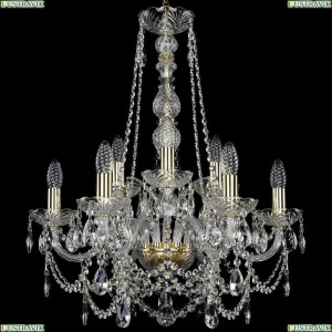 1411/6+3/195/h-66/G Подвесная люстра Bohemia Ivele Crystal (Богемия), 1411